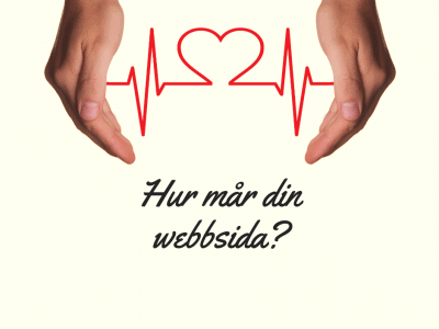 Hur mår din webbsida?